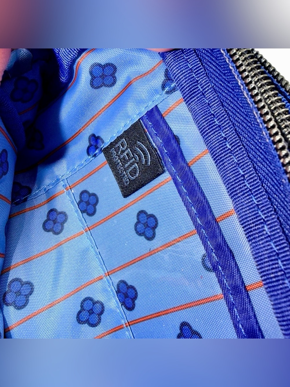 Lug Coupe LE Love Convertible Quilted Crossbody Bag w/Belt Strap {SAPHIRE BLUE} - Picture 8 of 13